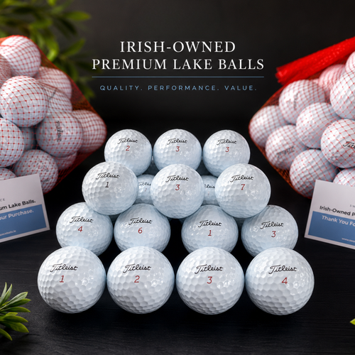 18 Grade A / Pearl Titleist Pro V1 & Pro V1x